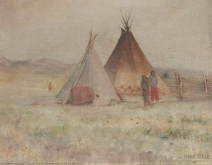Scene On The Blood Reserve — Nora Foote