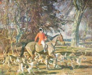 Der Waldrand — Sir Alfred James Munnings