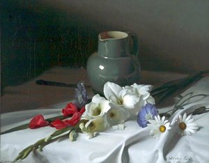 Gladiolus And Attendants — Stanley Reed