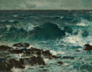The Wave — Samuel John Lamorna Birch