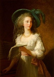 Martine Gabrielle Yoland De Polastron (1745–1793), Duchesse De Polignac — Louise Élisabeth Vigée Le Brun