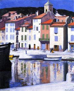 The Harbour, Cassis — Francis Campbell Bolleau Cadell