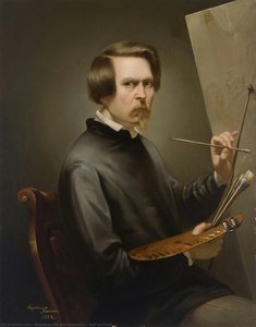 Self-portrait — Napoleon Michał Iłłakowicz