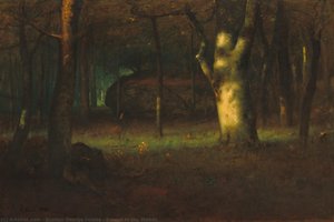 Sunset In The Woods — Scotlan George Inness