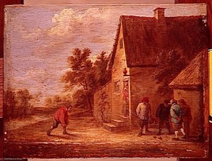 Les Joueurs De Boules — David Teniers Młodszy
