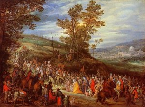 The Way Of The Cross — Jan Brueghel The Elder