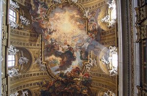 Adoration Of The Name Of Jesus — Detto Baciccio Giovanni Battista Gaulli