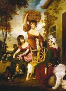 Gli Abitanti Del Cottage — Sir Joshua Reynolds