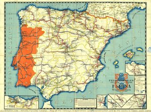 Map Of The Railways In Operation, Under Construction And In The Works In Spain (1931 Edition) — Alfredo Forcano Catalán