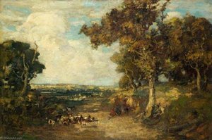 Kirkcudbrightshire Landscape — William Mouncey