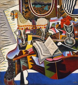 Cavallo, Pipa E Fiore Rosso — Joan Miró