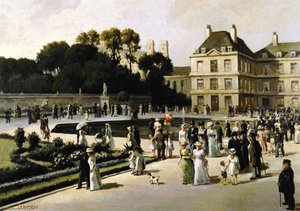 Jardin Du Luxembourg — Jean-françois Raffaelli