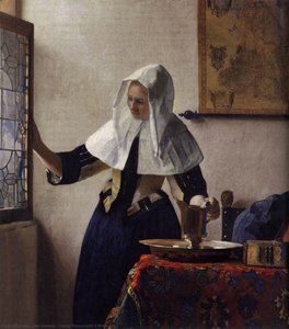 Giovane Donna Con Una Caraffa D'acqua — Johannes Vermeer