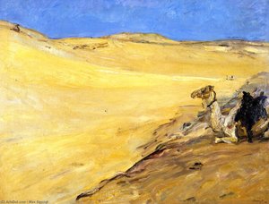 The Libyan Desert — Max Slevogt