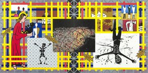 Home Décor (preston + De Stijl = Citizen) Panorama — Gordon Bennett Ao