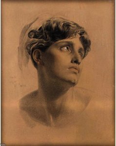 Study For Antigone — Anthony Frederick Augustus Sandys