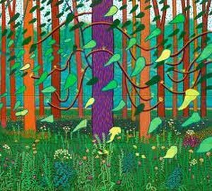 A Bigger — David Hockney