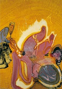 Champagne Laugh — Maggi Hambling
