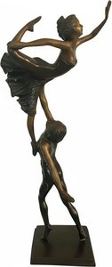 Dynamic Ballet Bronze Sculpture – Custom Size Available