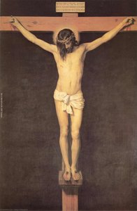Christ On The Cross, Oil On Canvas, Museo De — Diego Velázquez