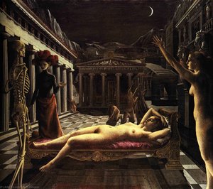 A Sonolência De Vênus — Paul Delvaux