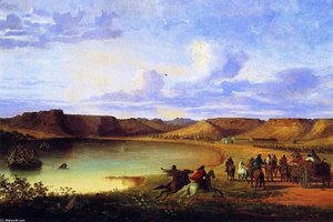 Fort Benton Indians, Fort Benton, Montana — John Mix Stanley