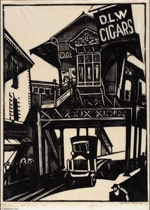 3rd Ave. El — Howard Cook