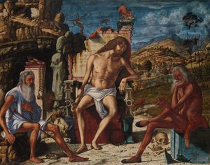 The Meditation On The Passion (detail) — Vittore Carpaccio
