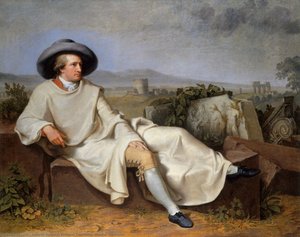 Goethe In The Roman Campagna — Johann Heinrich Wilhelm Tischbein (goethe Tischbein)