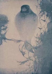 Goldfinch On A Branch — Jan Mankes