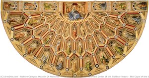 The Liturgical Vestments Of The Order Of The Golden Fleece - The Cope Of The Virgin Mary — Robert Campin (master Of Flemalle)