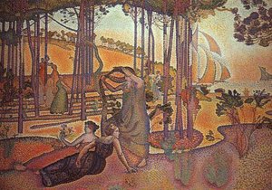 Evening Breeze — Henri-edmond Cross