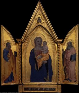 Madonna And Child With Sts Peter And John The Evangelist — Nardo Leonardo Di Cione