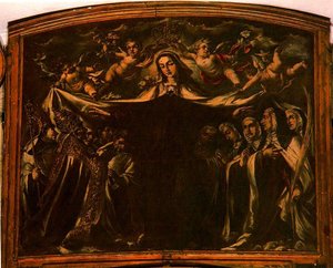 La Vírgen De Los Carmelitas — Juan De Valdés Leal