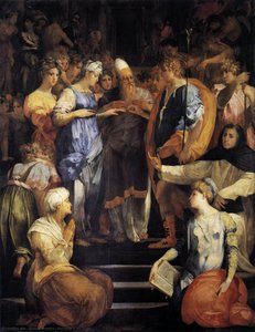Betrothal Of The Virgin — Rosso Fiorentino