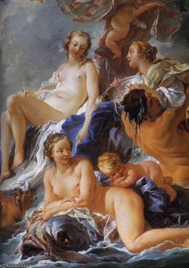 The Birth Of Venus (detail) — François Boucher
