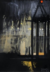 Hamburger Hafen In Der Nacht Des 23.7.2004 (harbour Of Hamburg In The Night Of 23.7.2004) — Christoph Von Weyhe