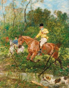Le Saut Du Ruisseau — John Lewis Brown