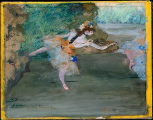 Dancer Onstage — Edgar Degas