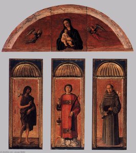 Triptych Of St Lawrence — Jacopo Bellini