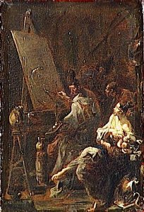 L'atelier D'un Peintre — Alessandro Magnasco