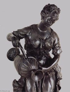 Elijah Increases The Oil Of The Widow (detail) — Franz Xaver Messerschmidt