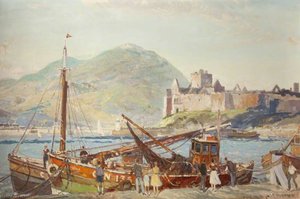 Peel Castle — Leslie Arthur Wilcox