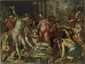 La Resurrection De Lazare — Joachim Anthonisz Wtewael