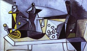 Still-life With Cheese — Pablo Picasso