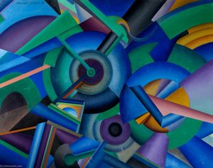 Surfaces And Volumes Iii The Employees Series No.93 — Handel Cromwell Evans