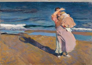 Fisherwomen With Her Son — Joaquín Sorolla