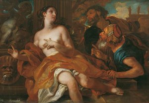 Susanna And The Two Elders — Johann Michael Rottmayr