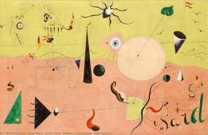 Joan Miró - Paesaggio Catalano (il Cacciatore) — Joan Miró