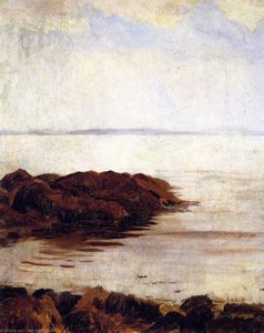 Seascape With Rocks — John Singer Sargent